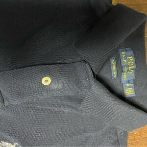 Polo by Ralph Lauren Men's Dark Blue Polo Shirt